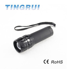 Promotional Aluminum 18650 rechargeable battery led torch online shopping